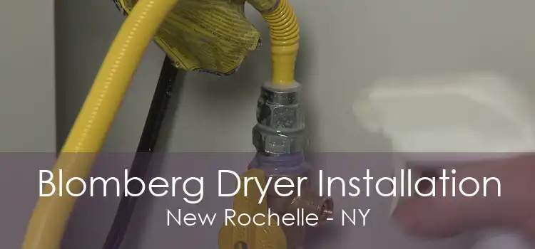 Blomberg Dryer Installation New Rochelle - NY