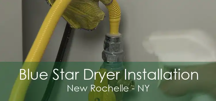 Blue Star Dryer Installation New Rochelle - NY