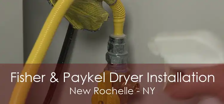 Fisher & Paykel Dryer Installation New Rochelle - NY