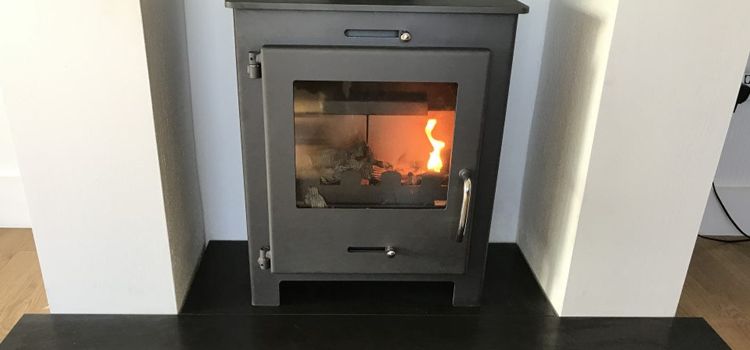 Viking Wood Burning Stove Installation in New Rochelle, NY