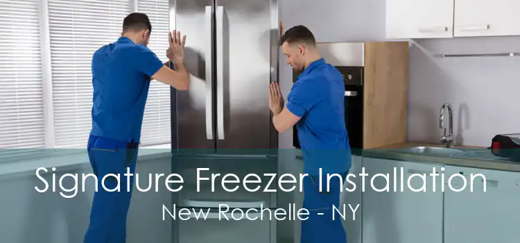 Signature Freezer Installation New Rochelle - NY